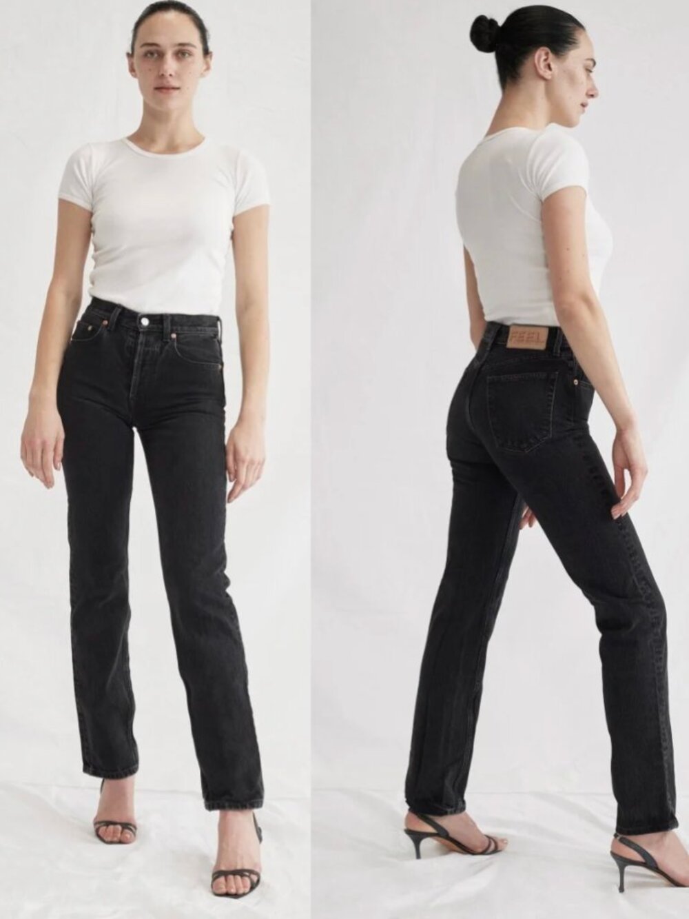 The Feel Studio Inc. The Black Genuine Jean Size 26 Tall
